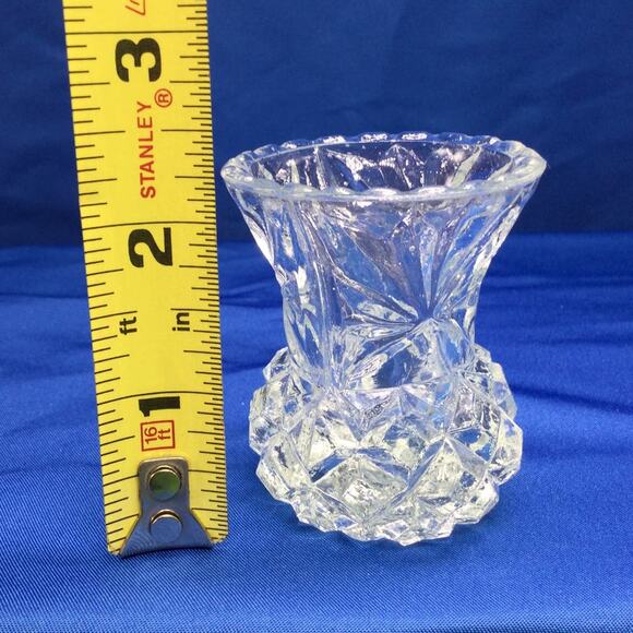 Vintage Crystal Toothpick Holder - Picture 7 of 8